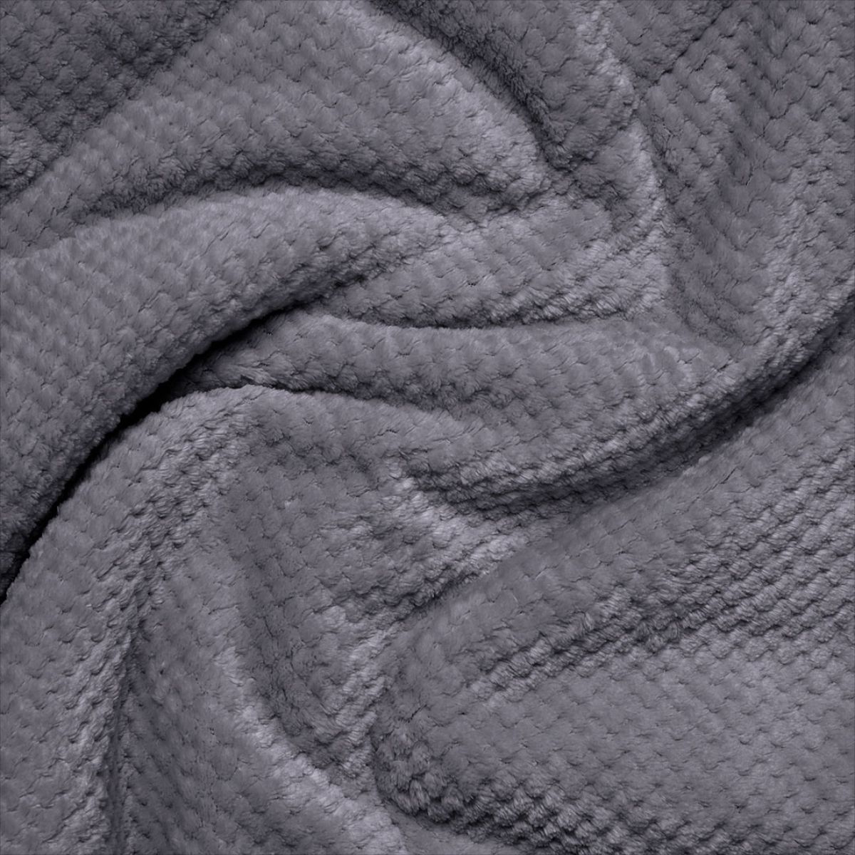 Après Fleece 2 Person Blanket - Charcoal Grey