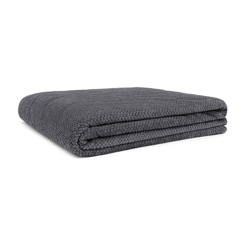 Après Fleece 2 Person Blanket - Charcoal Grey