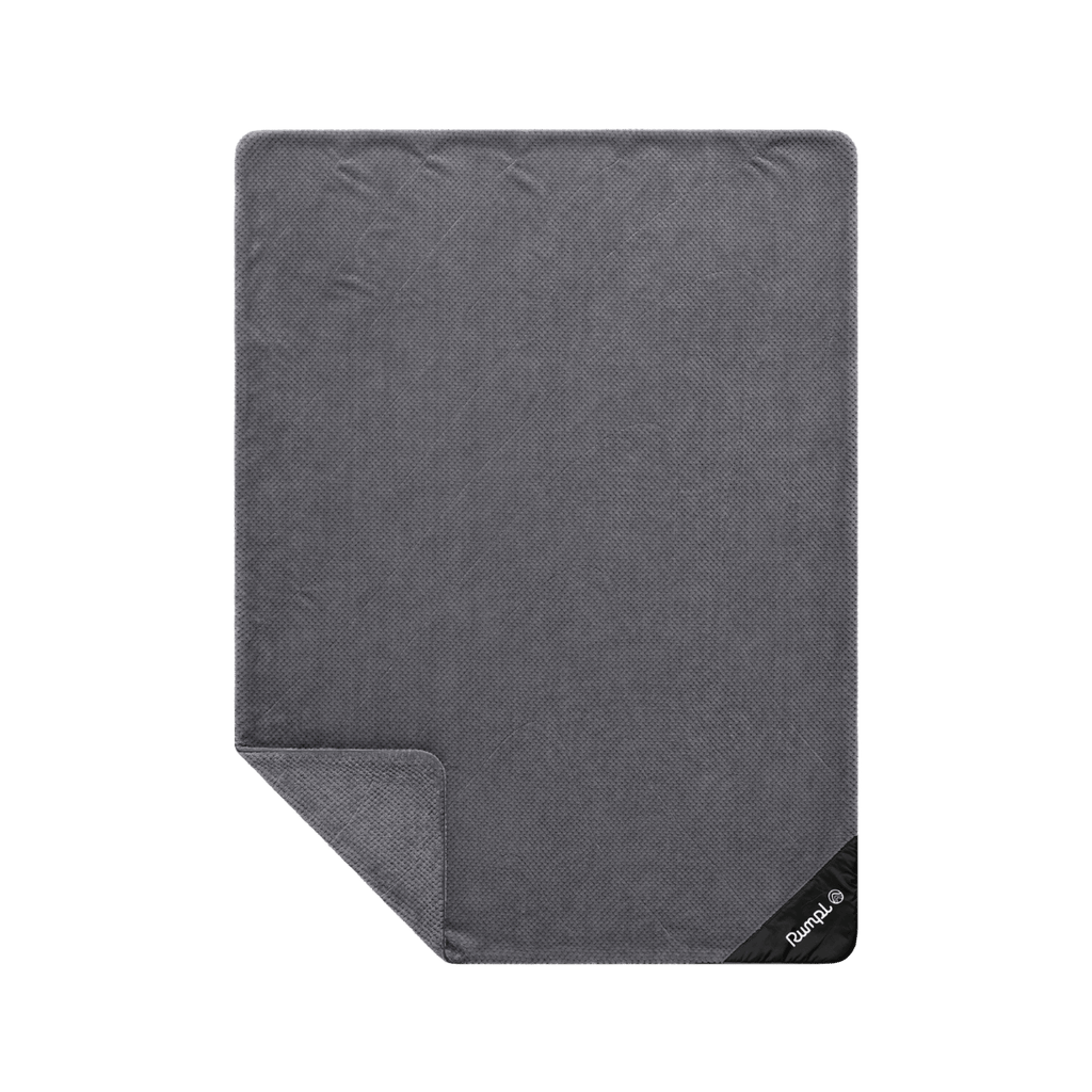 Après Fleece Throw Blanket - Charcoal Grey