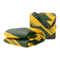 Gametime Puffy Blanket - Green / Yellow