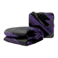 Gametime Puffy Blanket - Purple / Black