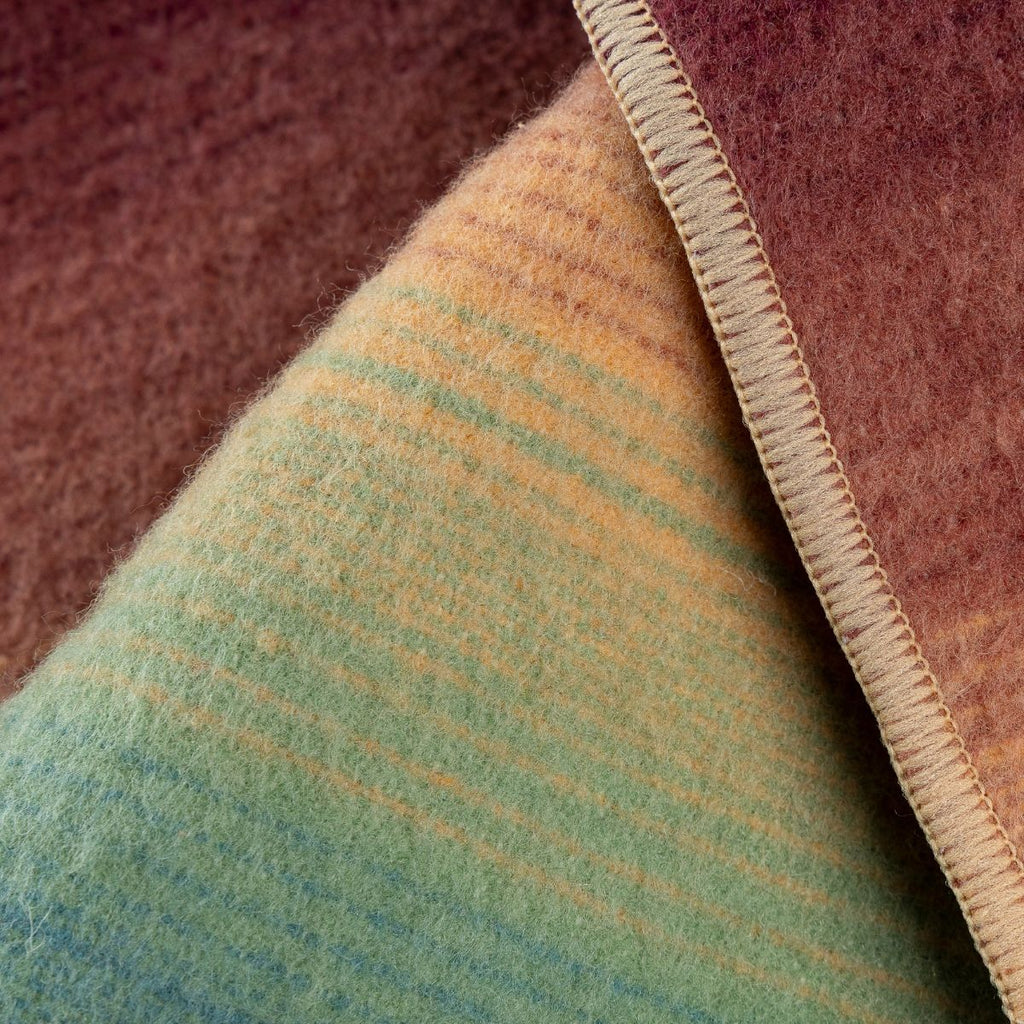 Merino Softwool 2 Person Blanket - Playa Fade
