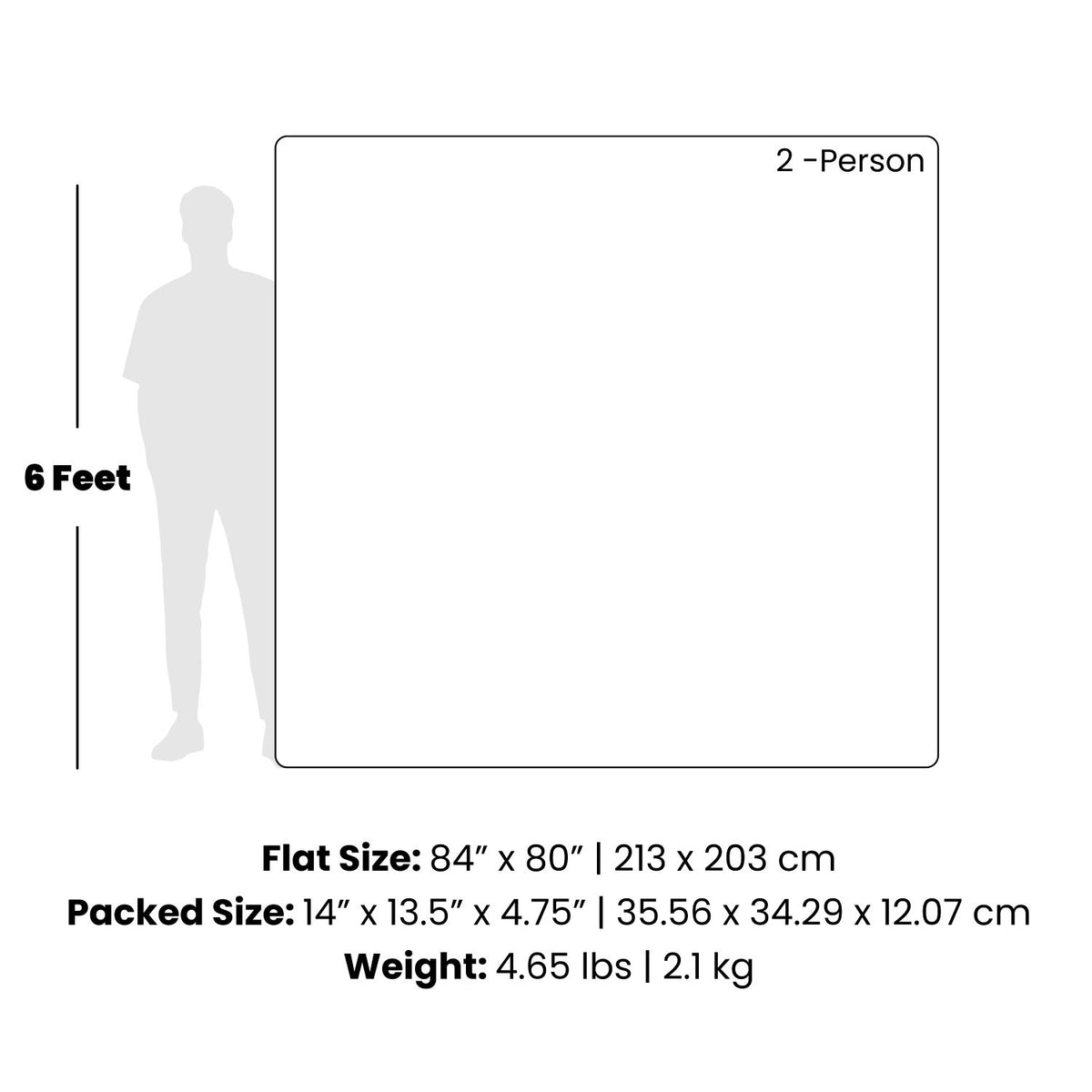 Merino Softwool 2 Person Blanket - Playa Fade