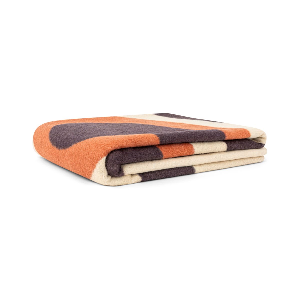 Merino Softwool Throw Blanket - Natural Cream Twist