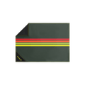 Pack Mat Micro - Green Retro Stripes
