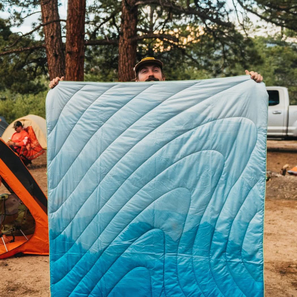 Original Puffy Blanket - Blue Ridge Fade - Custom