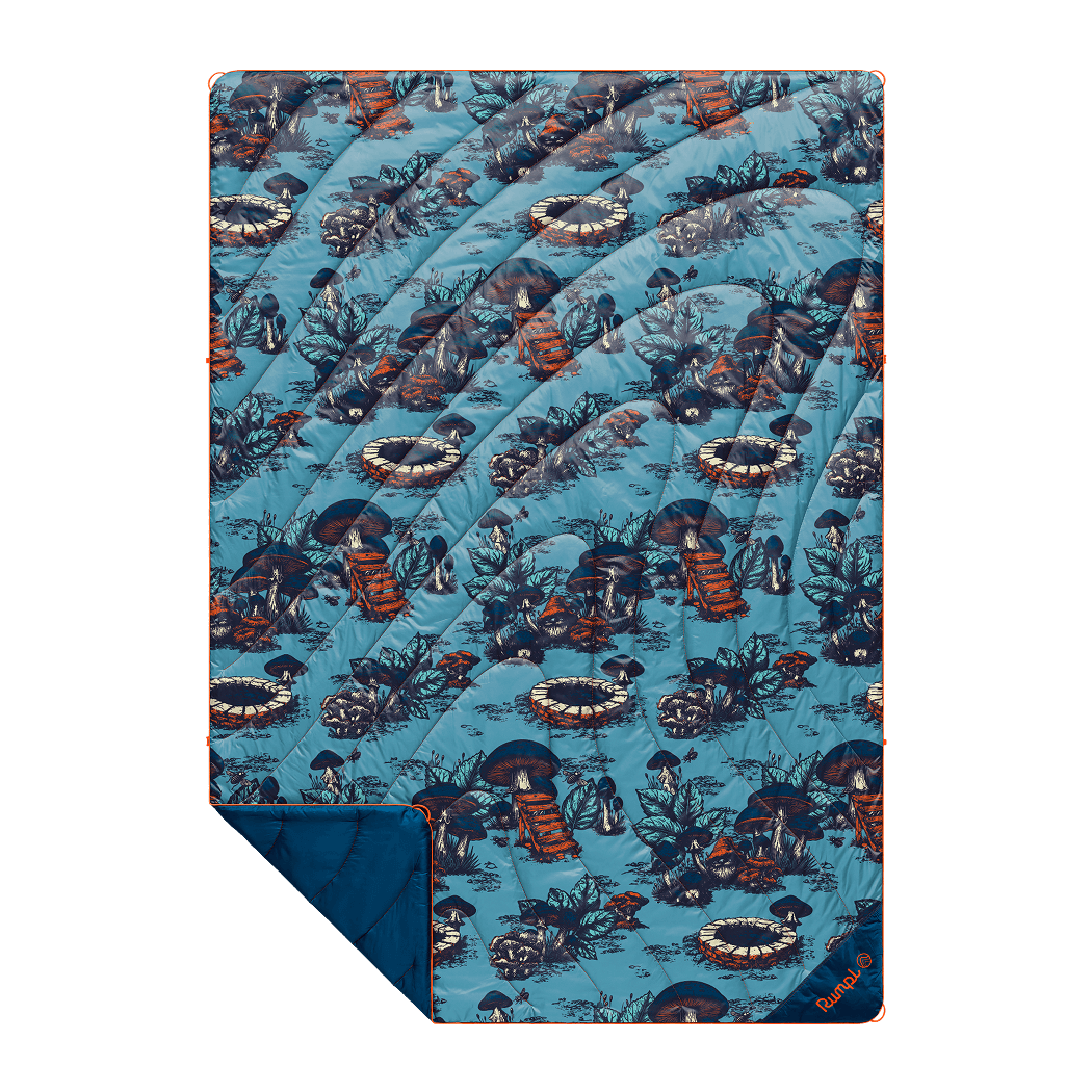 Original Puffy Blanket - Magic Mushrooms
