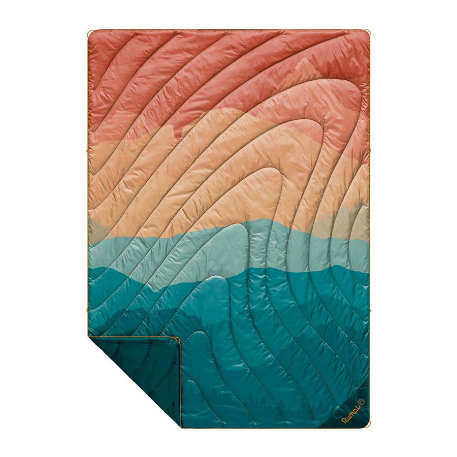 Original Puffy Blanket - Rocky Mountain Sunset Fade