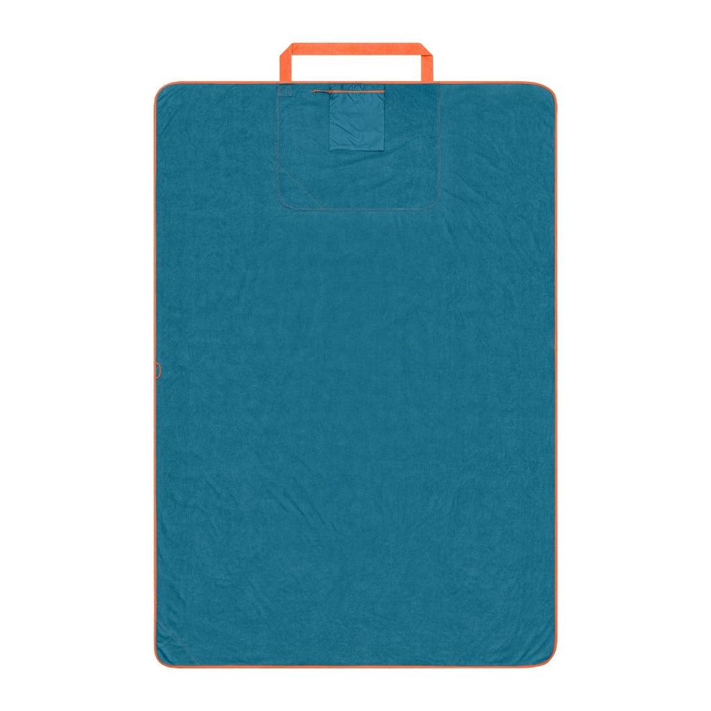 Tech Towel Tote Double - Midnight Retro Stripes