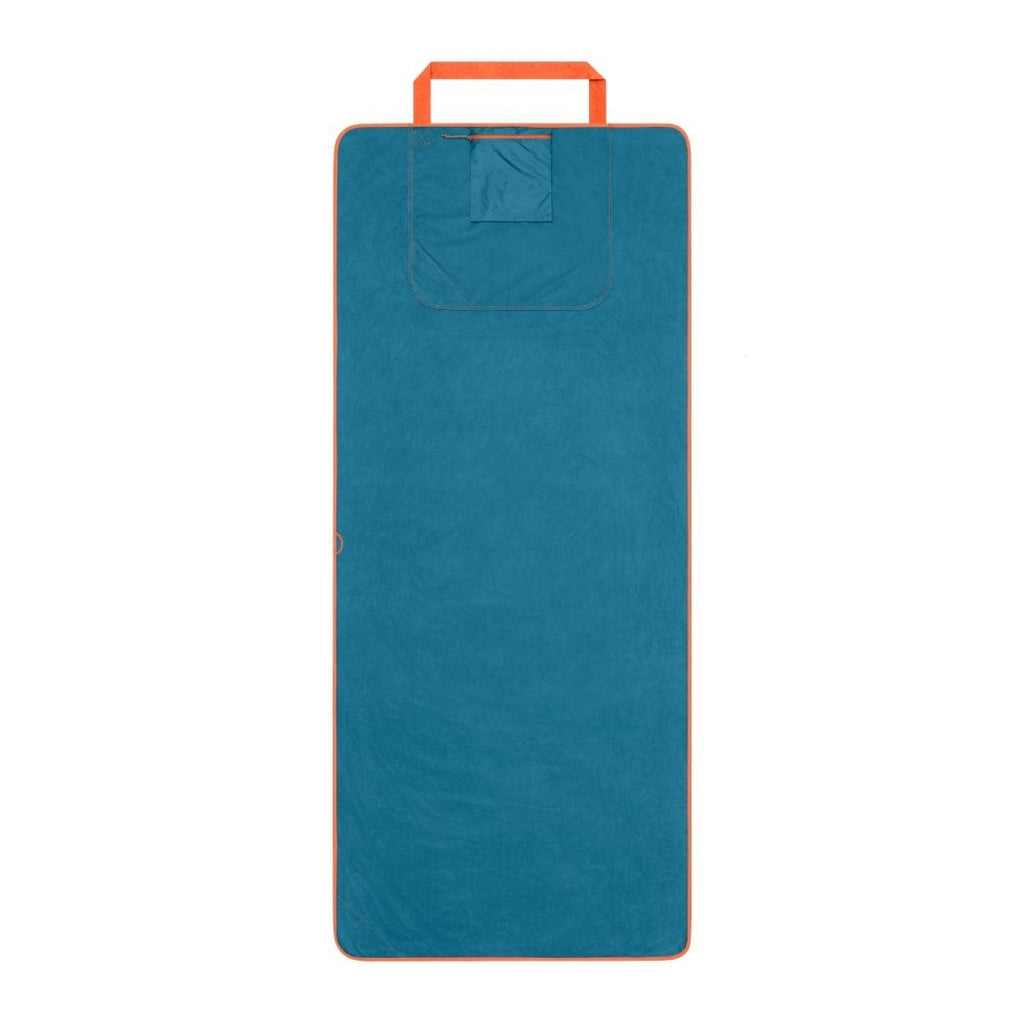 Tech Towel Tote - Midnight Retro Stripes