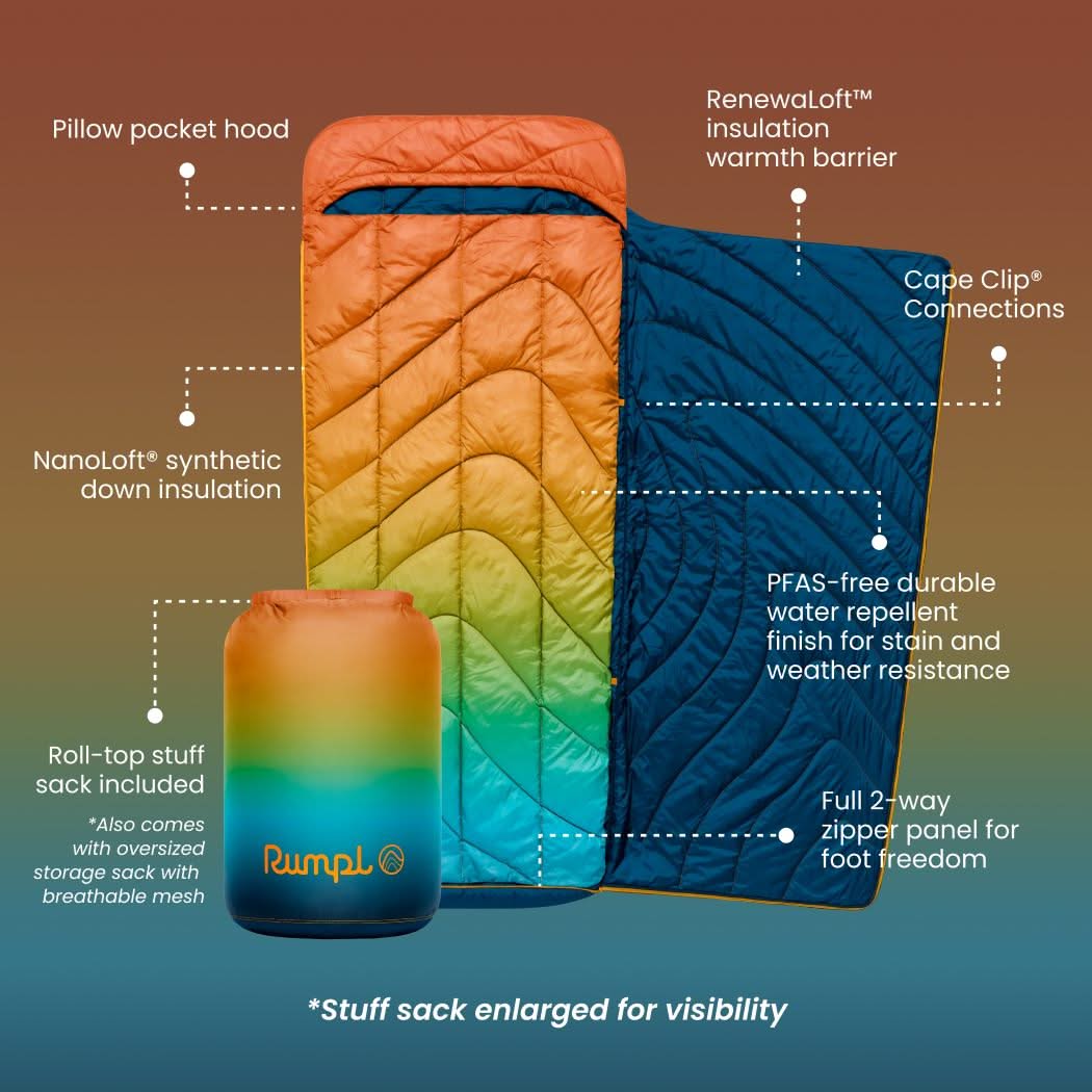 Wrap Sack 20° Sleeping Bag - Baja Fade